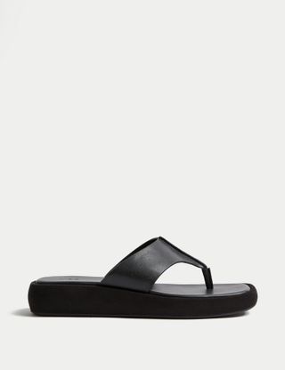 Flatform Toe Thong Sandals