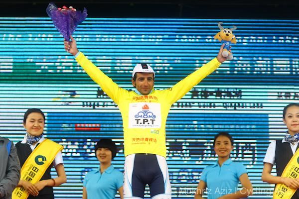 New race leader Pourseyedigolakhour Mirsamad (Tabriz Petrochemical)