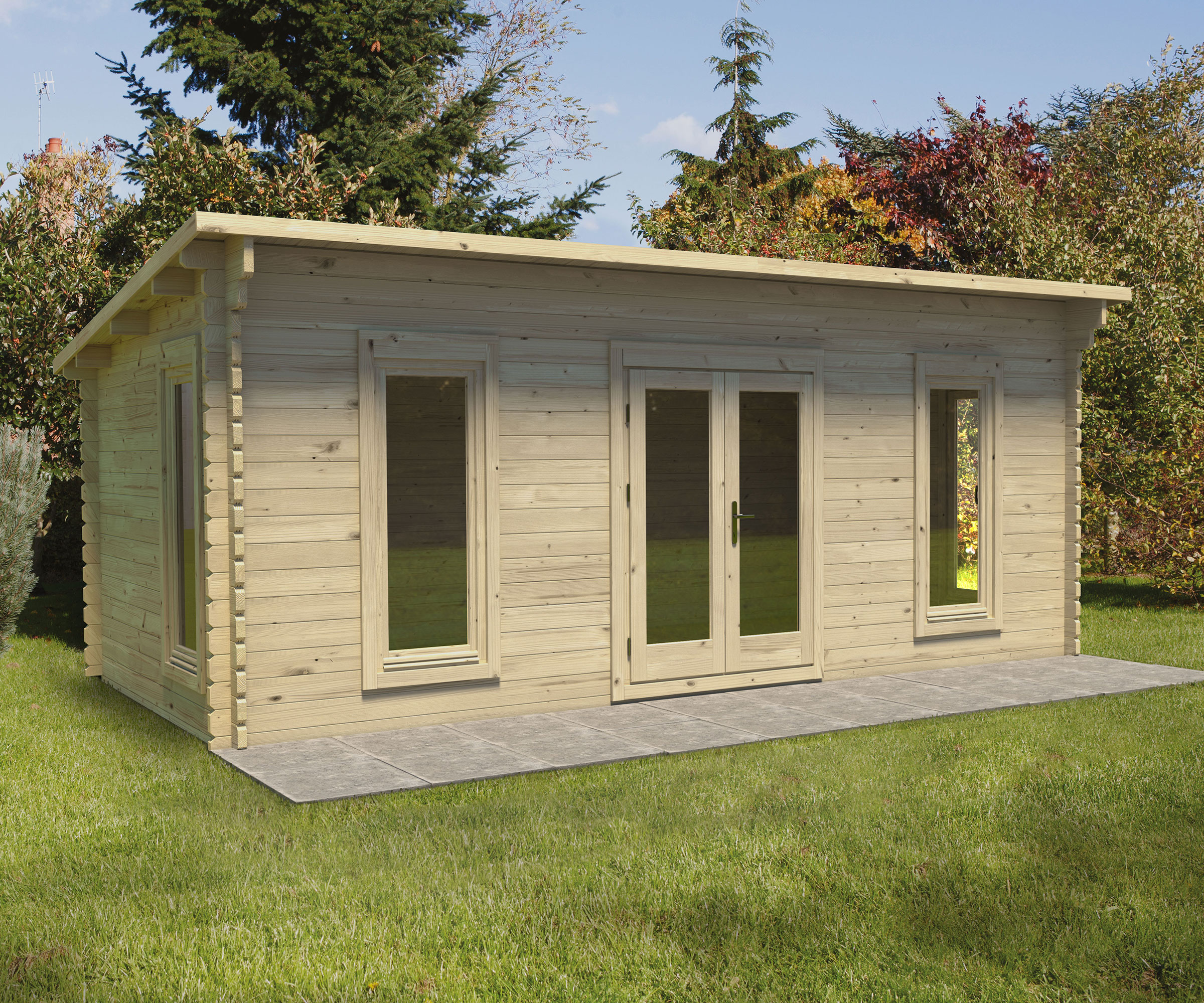timber garden office summer house from Forest Garden