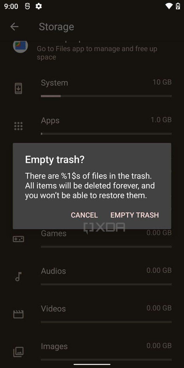 Android 12 trash bin could make it easier to manage your deleted files ...