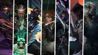 Dragon age the veilguard cut of seven different characters in art