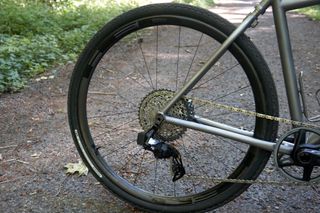 Moots Routt YBB< rear-suspension gravel bike