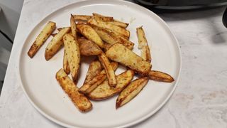 Finished fries