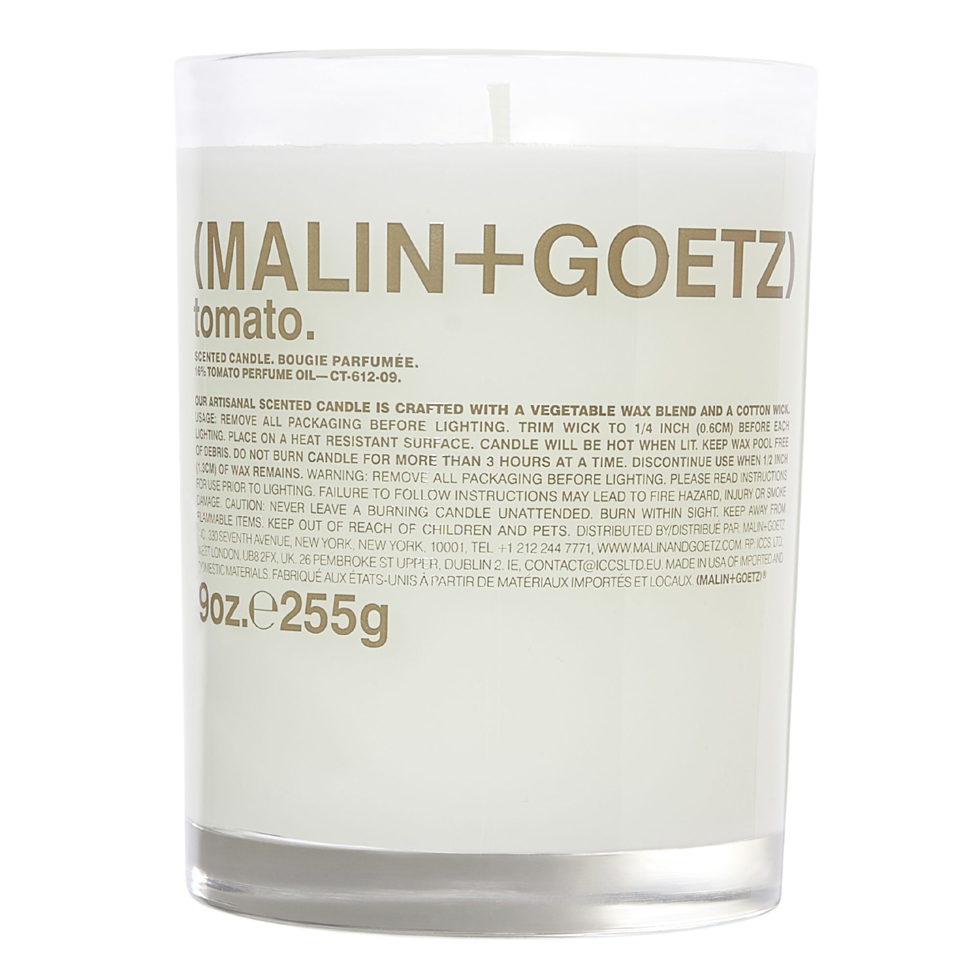 Malin+Goetz tomato candle