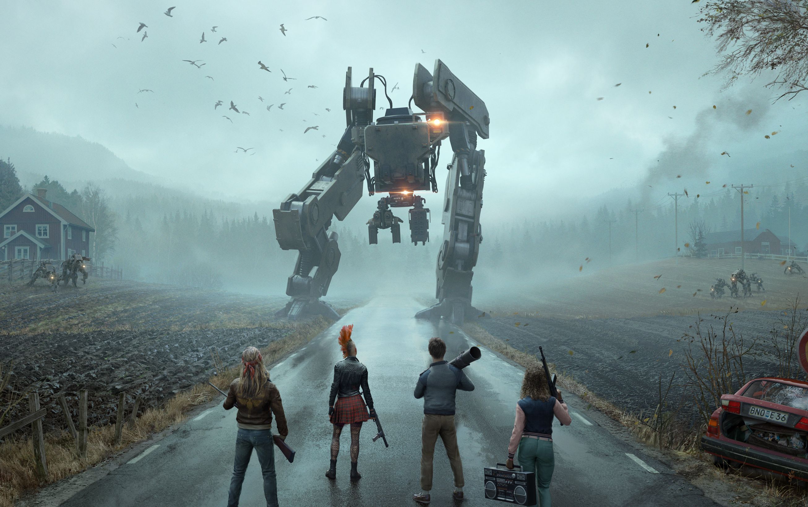 Generation Zero is a fun but simple co-op FPS where the evil robots are the real stars PC Gamer
