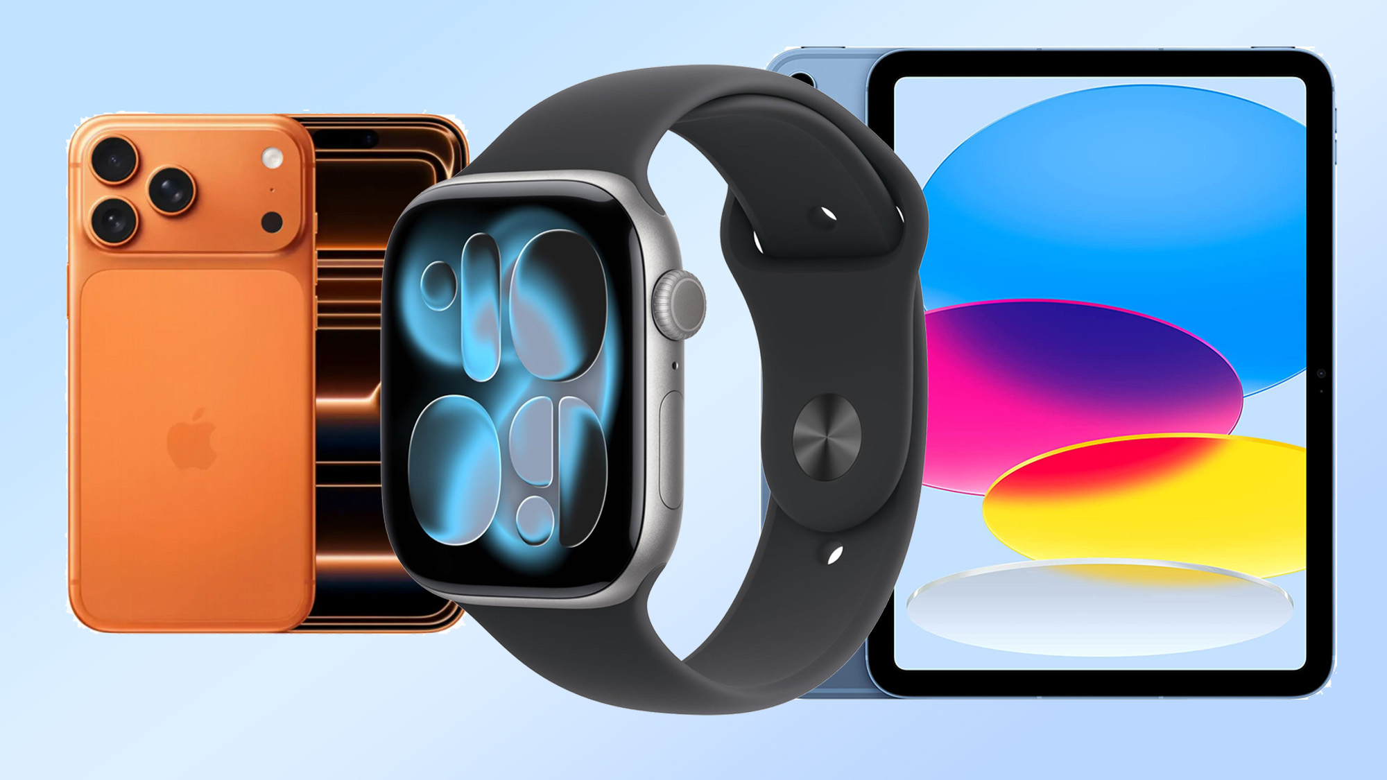 Apple watch 11, iPhone 17 pro max, ipad