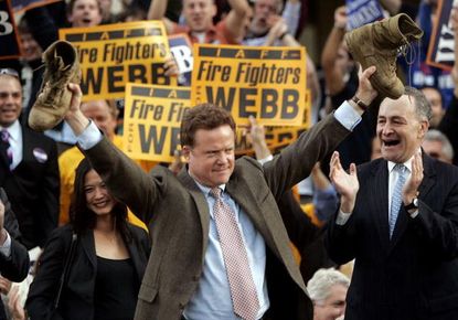 Jim Webb is the first 2016 presidential candidate &mdash; sort of