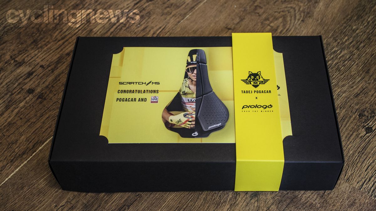 Tadej Pogacar Prologo Scratch M5 carbon saddle