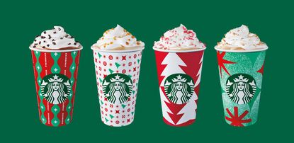 Starbucks 2022 holiday drink menu