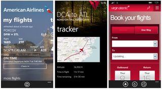 Windows Phone Airline Apps