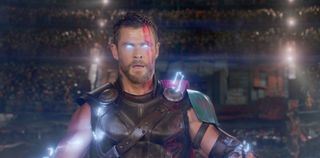 Chris Hemsworth as Thor in Ragnarok