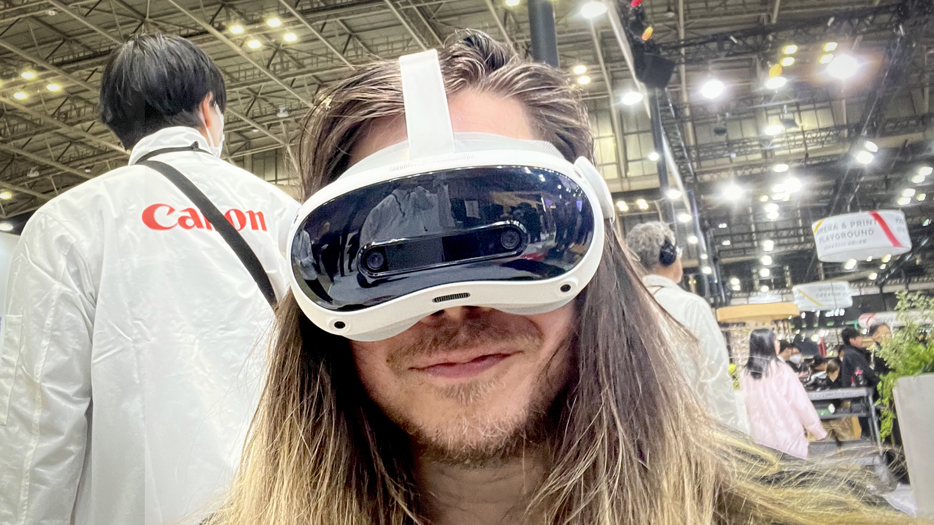 Canon's EOS VR / MReal / Dual Pixel 3D demonstration at CP+ 2026