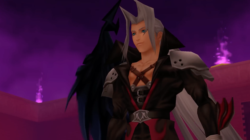 Sephiroth in the first Kingdom Hearts game