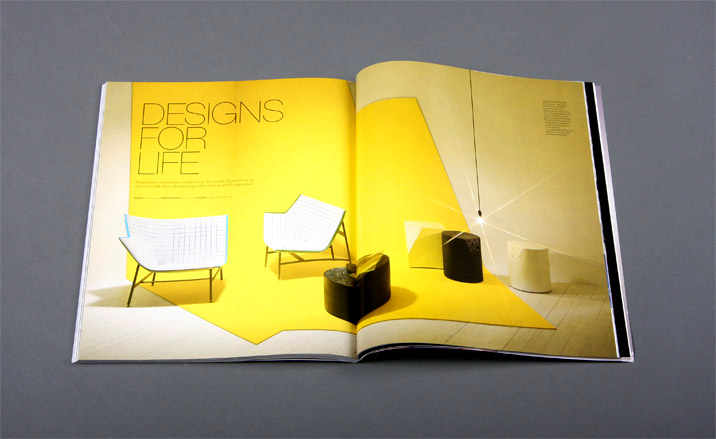 ﻿An interiors shoot in this edition's Salt