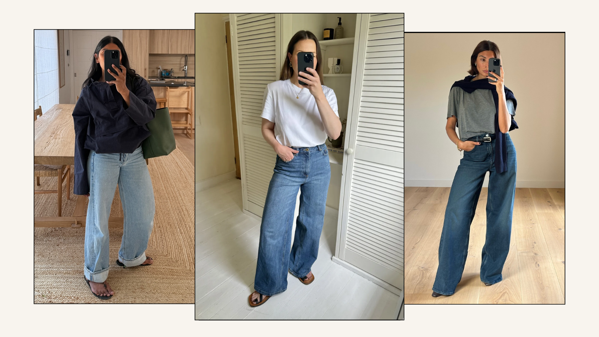 An image of the best wide-leg jeans, according toBest Knockoff Luxury Clothing
UK editors.