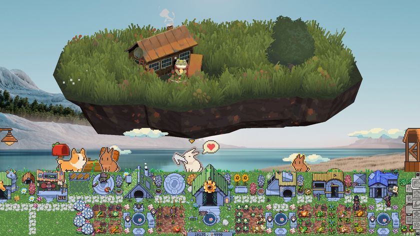 A windows desktop with idle game pets on it: Ropuka&#039;s Idle Island, Tiny Pasture, and Rusty&#039;s Retirement