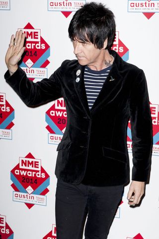 Johnny Marr Arrives At The NME Awards, 2014
