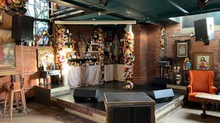 Interior of Church – Temple of Fun with new AtlasIED sound system.