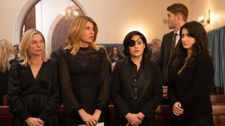 Eva Birthistle, Sharon Horgan, Sarah Greene and Eve Hewson in Bad Sisters