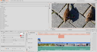 A screenshot from Hitfilm Express 2021