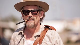 Ethan Hawke as Lee Raybon in "The Lowdown"