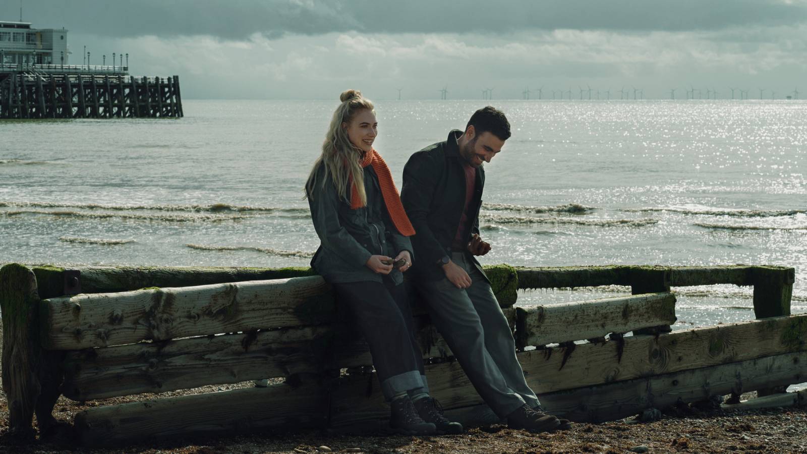 Brett Goldstein and Imogen Poots in All of You.