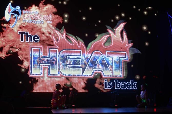 "The Heat is Back" is the slogan for 2014