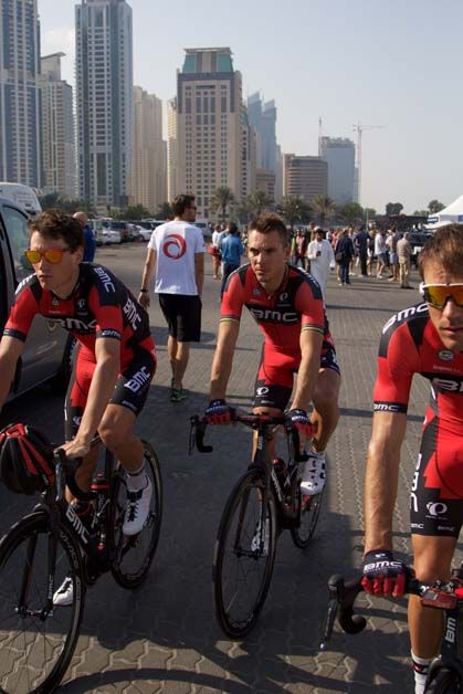 Philippe Gilbert calm before the start