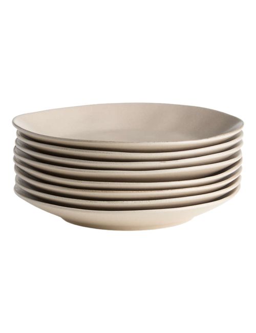Marin Stoneware Dinner Plates, Set of 8