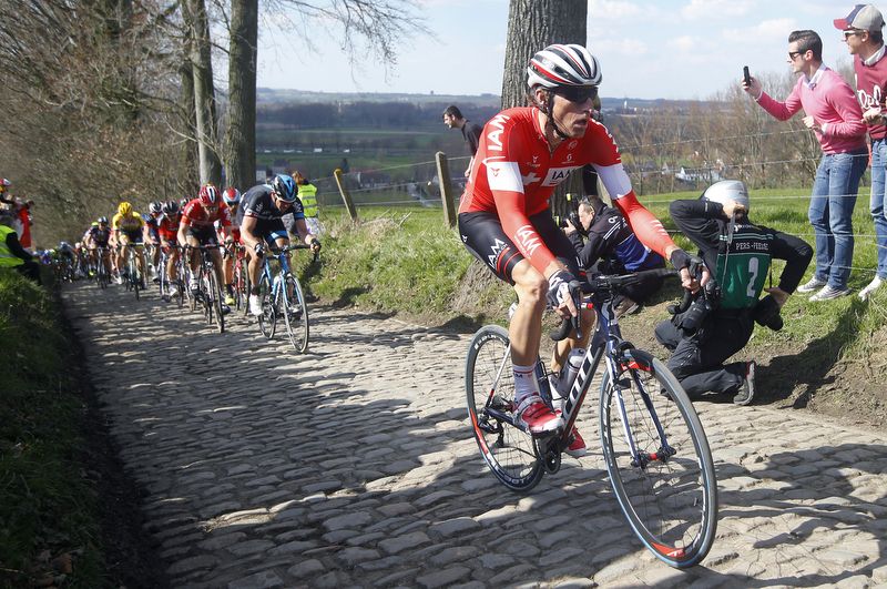Swiss champion Martin Elmiger (IAM Cycling) finishes tenth