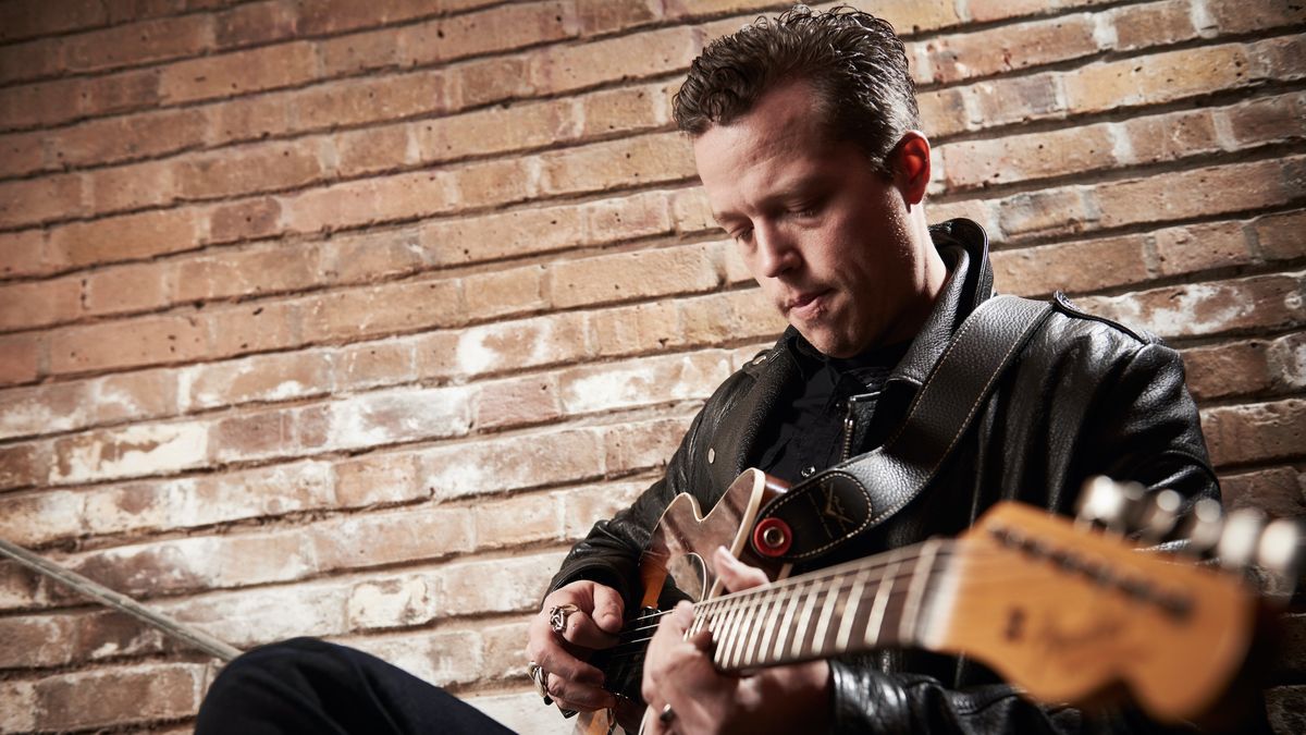 Jason Isbell, photographed before a live performance at the O2 Academy in Bristol, on January 20, 2016