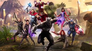 Marvels Avengers Wakanda Keyart