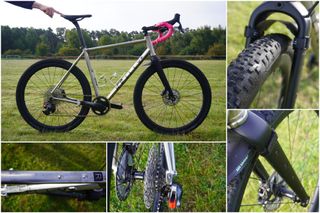 Image shows bikes ridden at the King's Cup Gravel.