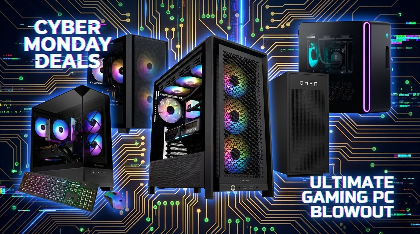 Cyber Monday pre-built PC deals