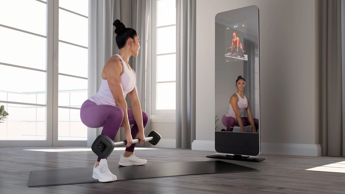 Affordable interactive treadmill, bike and mirror aim to challenge