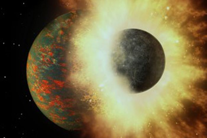 Crash! Early Collision Could Explain How Earth Kept Its Carbon | Space