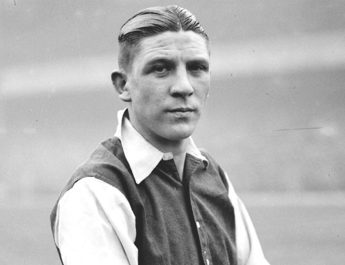 Ted Drake of Arsenal, 1934