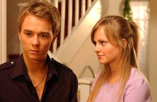 Jack P Shepherd shares adorable snap of himself with Tina O'Brien from 1999 - and they were playing brother and sister then as well!