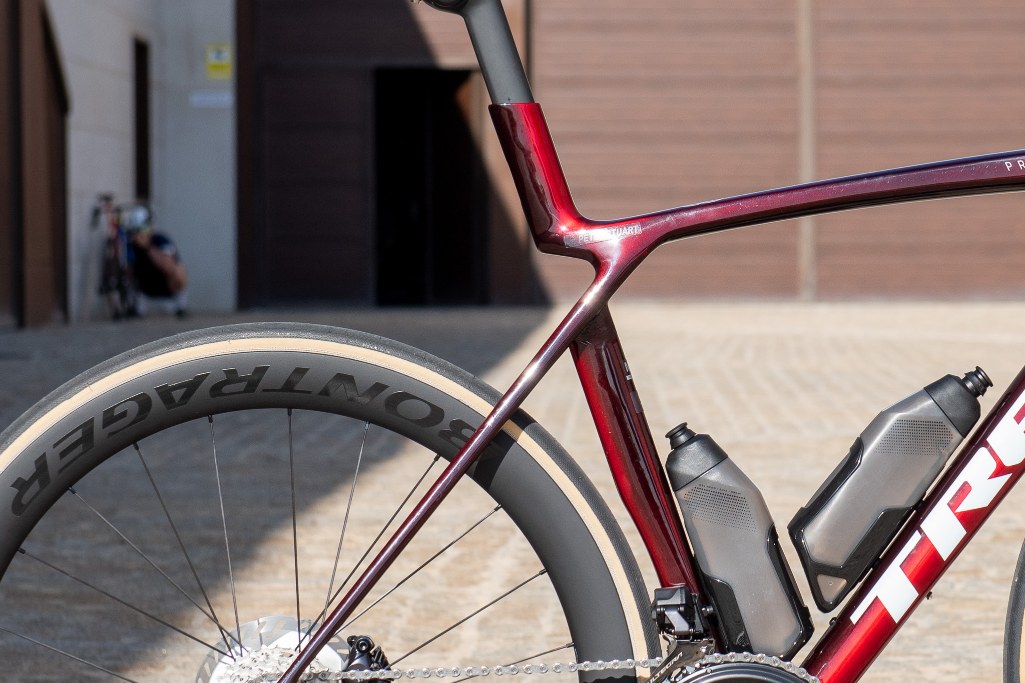 Trek Madone SLR Gen 8 at the launch event in Cebreros, Spain