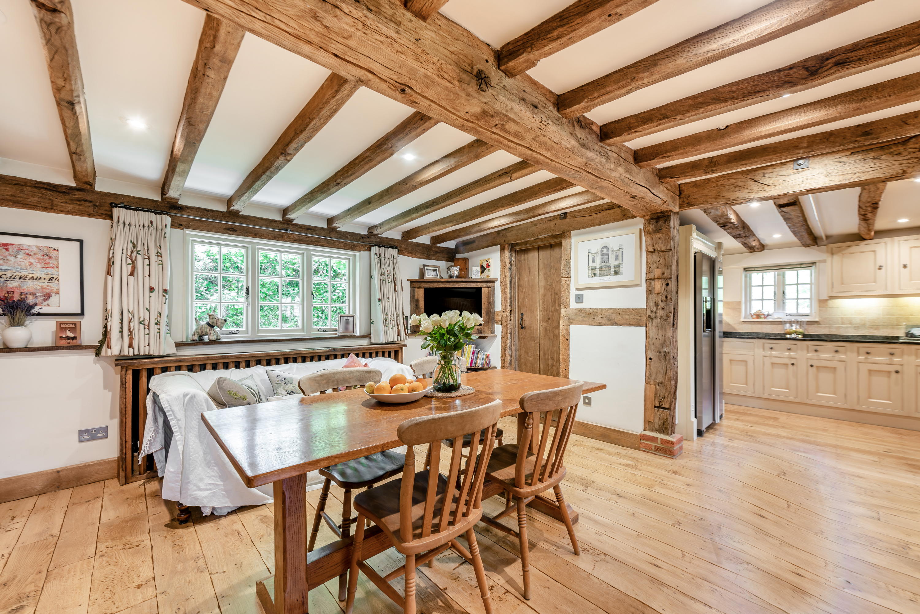 Chestnut Cottage in Sutton Park near Guildford.