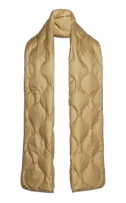 Isabel Marant Bremon Oversized Quilted Shell Scarf