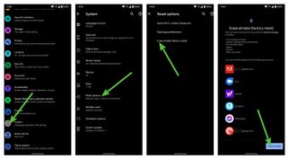 How to reset an Android phone