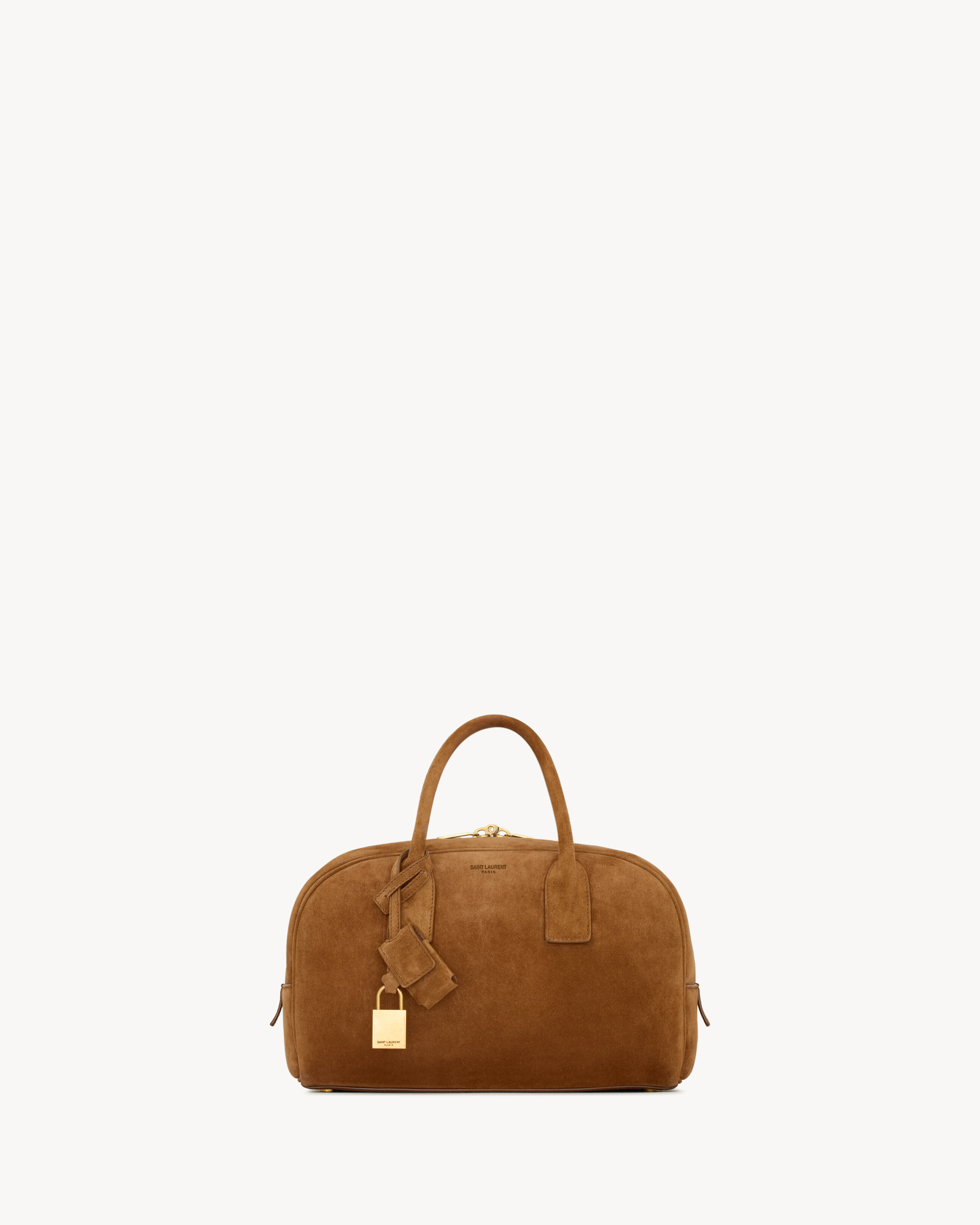 Sac De Jour Boston in Suede &amp;ndash; Small
