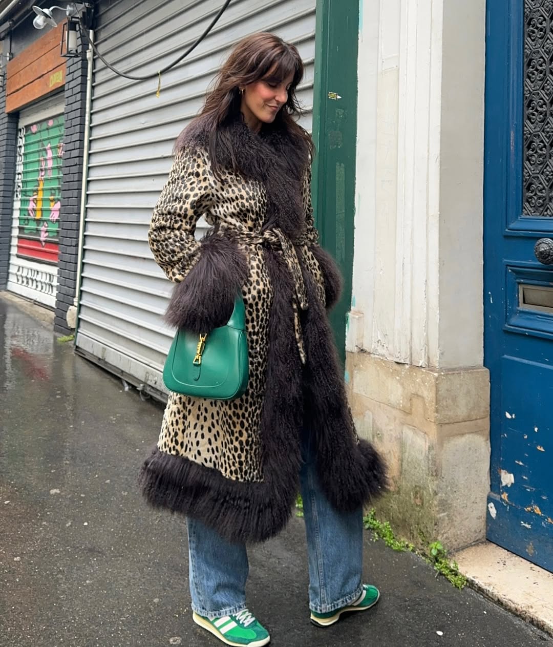 Diane wearing primary trainers