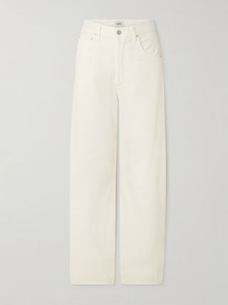 CITIZENS OF HUMANITY, Ayla Baggy Cuffed Crop Cropped High-Rise Wide-Leg Jeans
