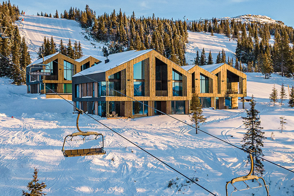 Best ski chalets for sale: Kvitfjell, Norway. 