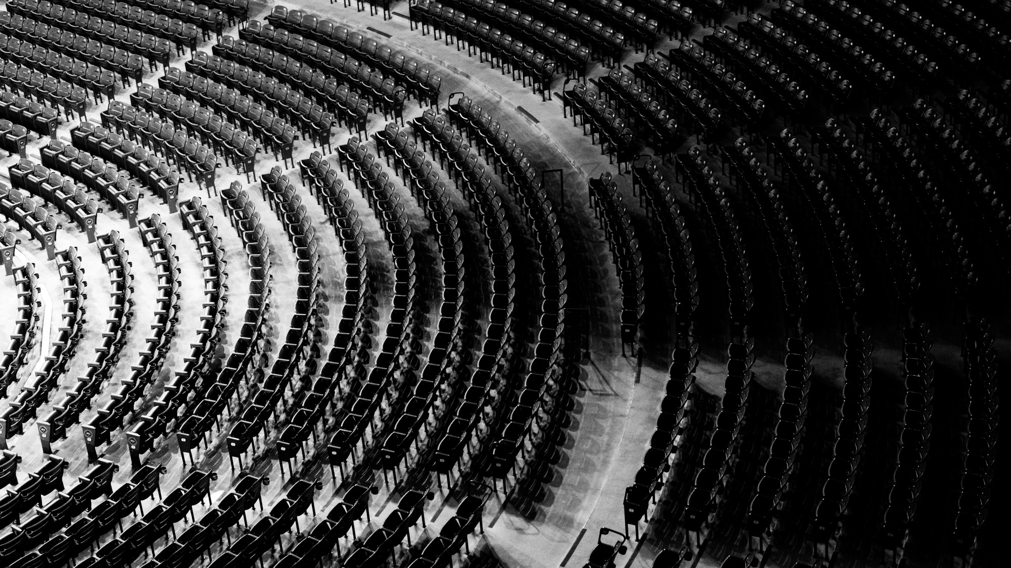 Empty Wrigley Field