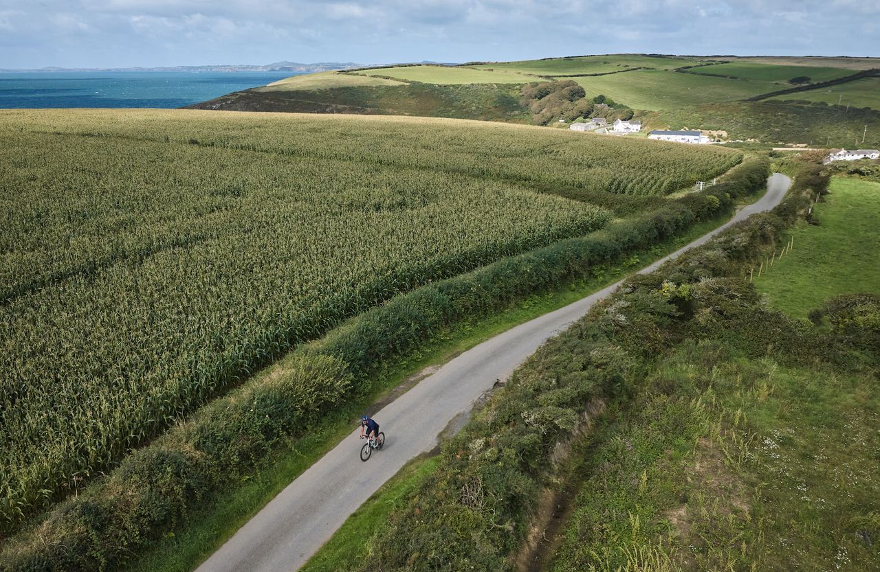 Big ride along the Pembrokeshire coast in Wales