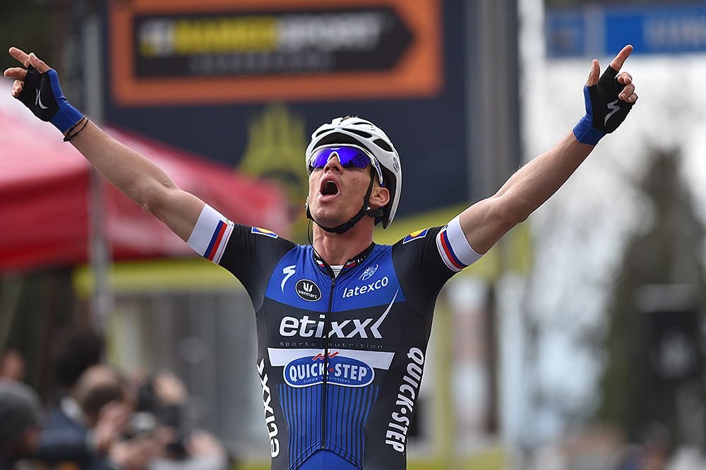 Zdenek Stybar (Etixx-Quickstep) wins stage 2 of Tirreno-Adriatico