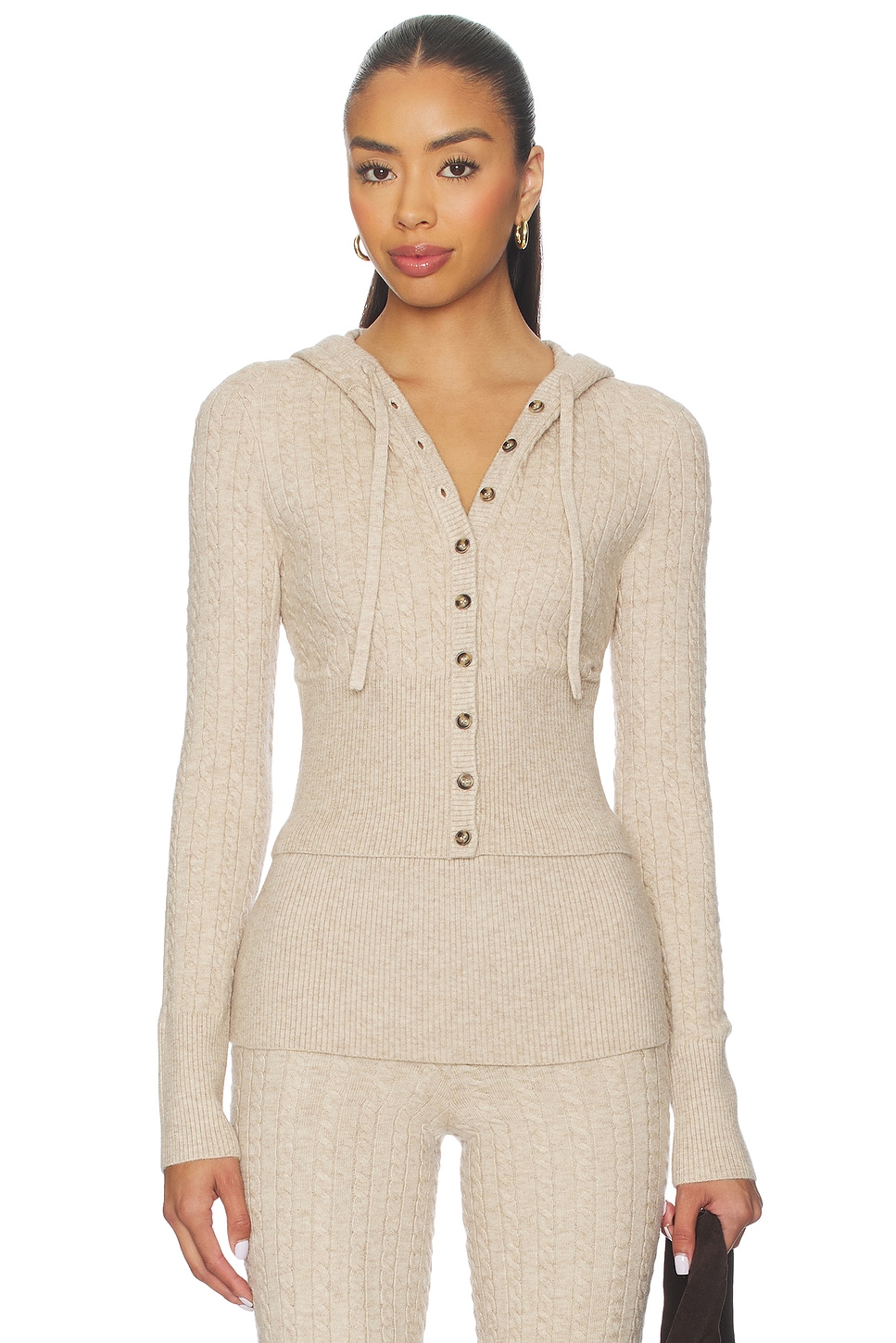 Paulina Button Up Hoodie